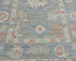 3x5 Gray Oushak Turkish Handmade Traditional Veg Dye Wool Area Rug